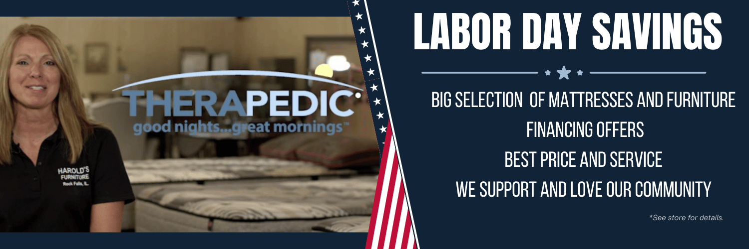 labor Day Savings at Harolds Furniture and Mattress